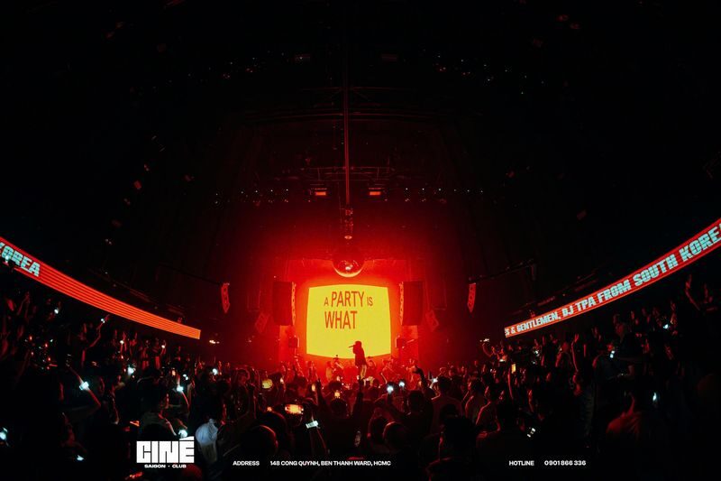 CINE Saigon: Premium Nightlife, Live Shows & DJ Party Experience - The venue and its central address