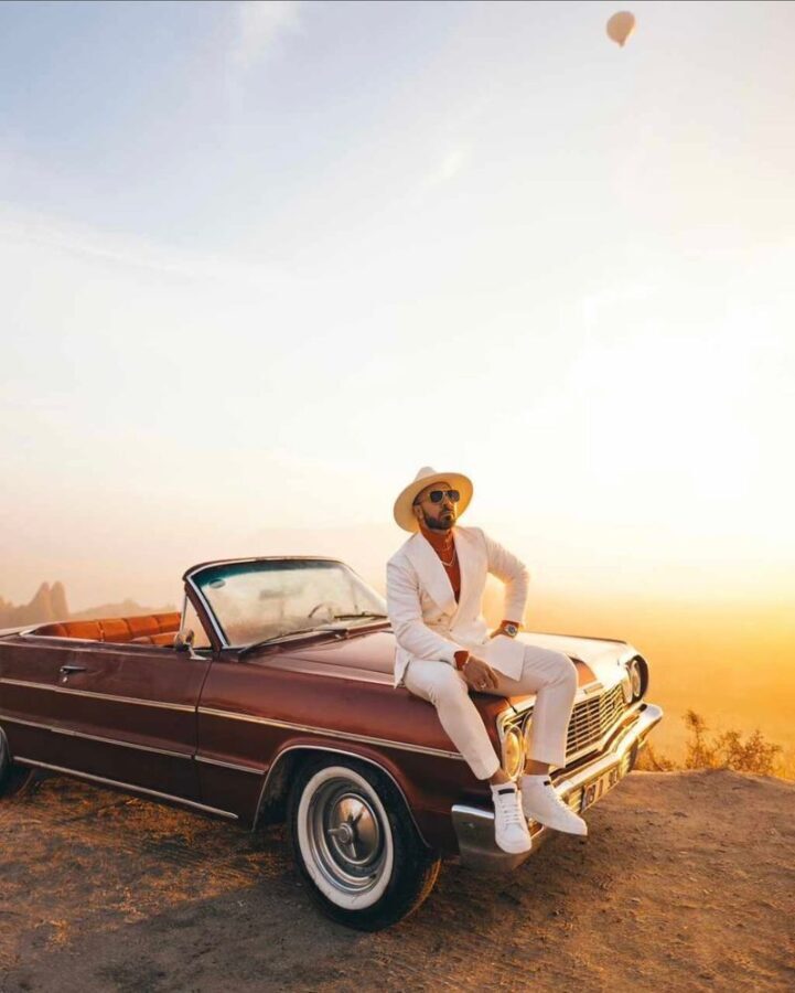 Classic Car Tour with Flying Dress Photoshoot in Cappadocia - Love Valley, Sword Valley, and Rose Valley at other times
