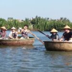 Coconut Forest Tour by Bicycle and Basket Boat in Hoi An - Round Basket Boats and a Busy Coconut River