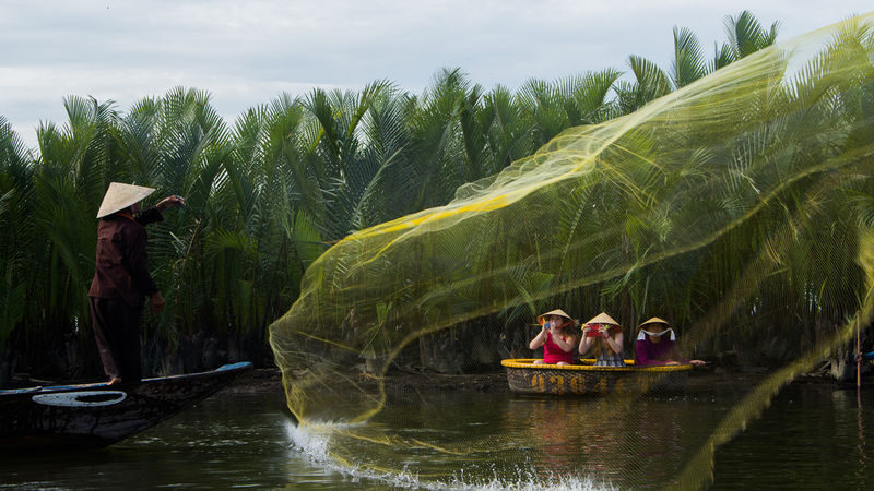 Coconut Forest with Dinner & Hoi An Memories Show Ticket - Starting with pickup in central Hoi An