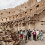 Colosseum, Roman Forum and Palatine Hill Tour in Rome - Entering the Colosseum’s first and second tiers