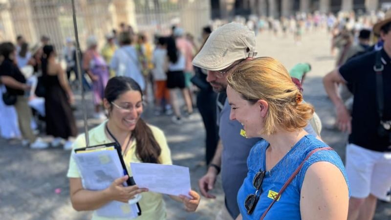 Colosseum ticket with AI guide app and 3D map in Rome - The Roman Forum, where the city did its business