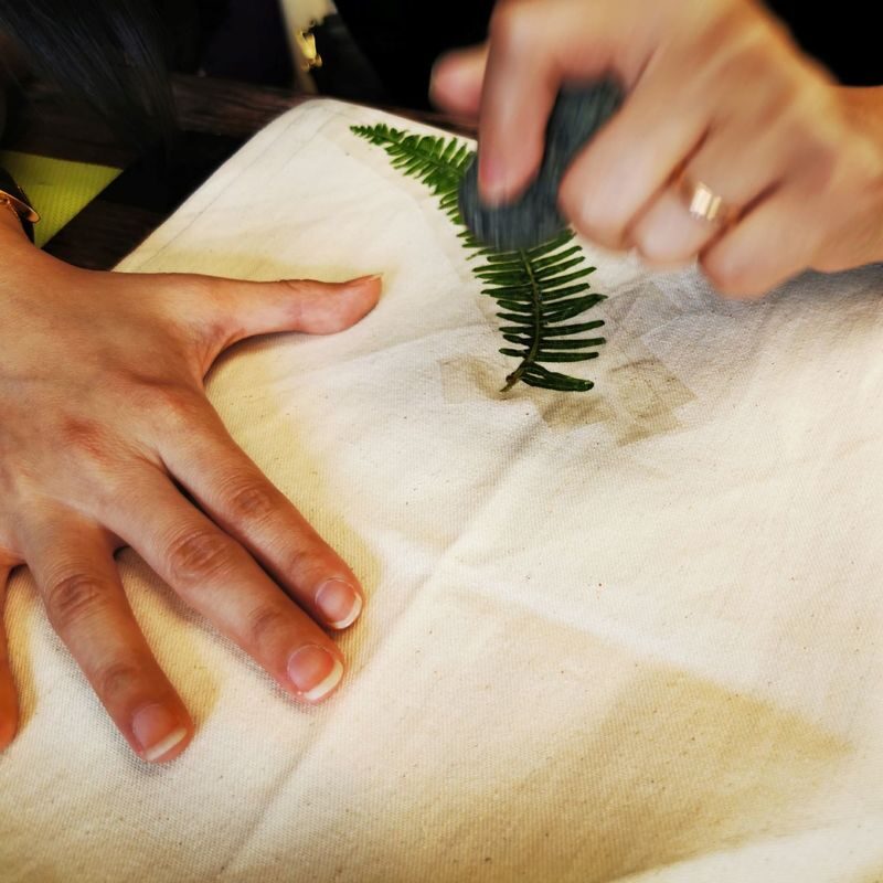 Concept X Plus: Botanical Imprints - A Journey of Serenity - Choosing your plants and fabric