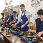 Cooking Class with Cyclo Experience in Saigon - Ben Thanh Market, with a guide to the ingredients