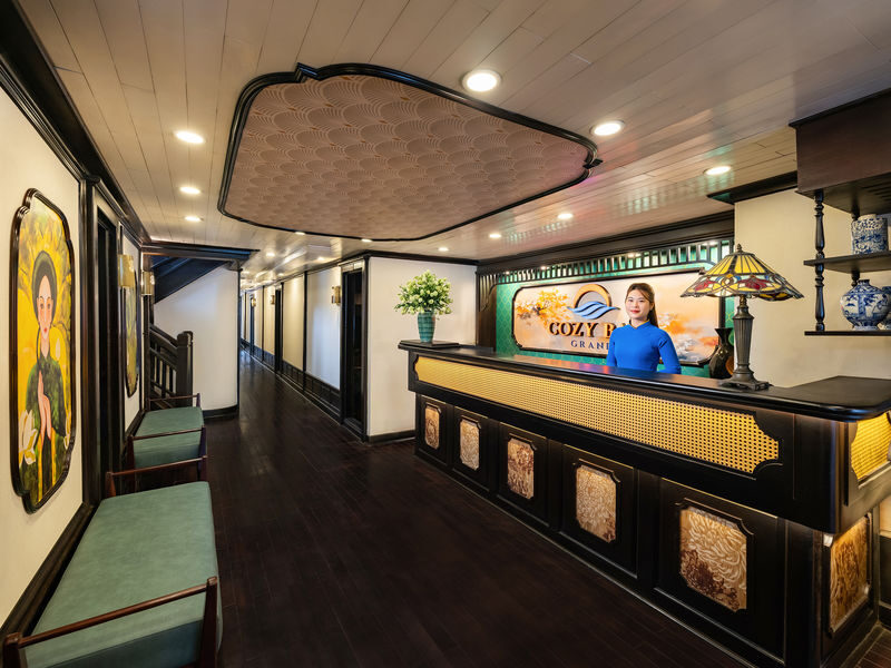 Cozy Bay Grand 2D1N Cruise: Ha Long Bay, Sung Sot, Ti Top - Day one: Ti Top Island, Luon Cave, and sunset