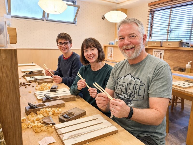 Crafting Your Own Chopsticks in Shinjuku - Choosing wood without overthinking it