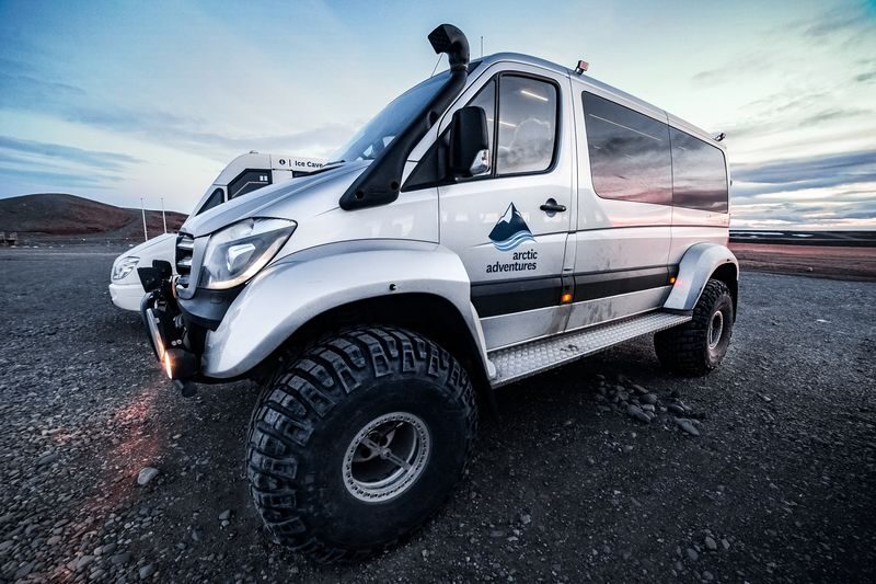 Crystal Ice Cave Tour from Jokulsarlon Glacier Lagoon - A short Super Jeep ride, then glacier country