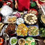 Culinary Night Cyclo Tour in Hue - Banh khoai adds crunch and richness