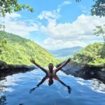 Cunca Plias Waterfall And Goa Rangko Full Day Tour in Labuan Bajo - Walking to the waterfall and its natural pools