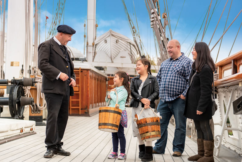 Cutty Sark ticket in London with optional afternoon tea - On deck, at the wheel and below the hull