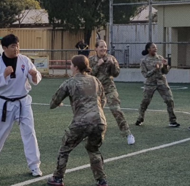 Daegu Combat Taekwondo Oneday Class - From meditation to the skills test