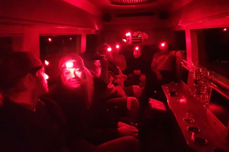 Dark Sky Gold Stars Sunset Dinner Tour in Mannum - Dinner in the middle of the evening