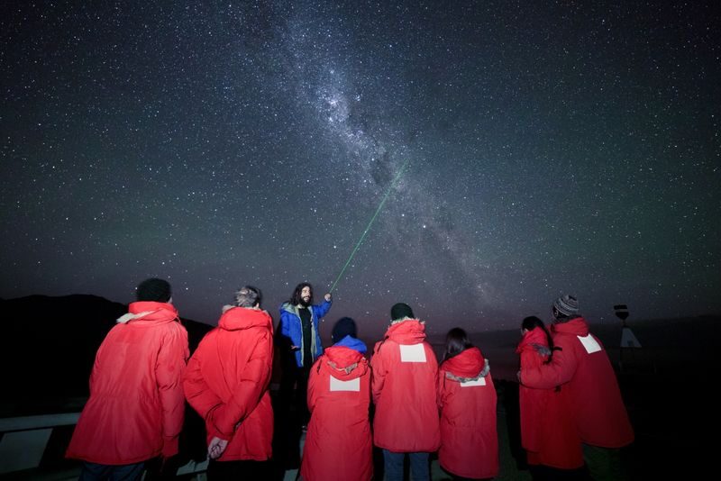 Dark Sky Project Summit Stargazing Experience at Mt John Observatory - Starting with the naked eye