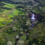 Deluxe Waterfall Safari Helicopter Experience in Kauai - Na Pali’s cliffs from above