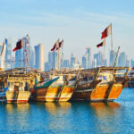 Dhow Harbour & Corniche Sunset Cruise - The harbour and Corniche from the water
