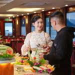 Diamond Luxury Day Cruise: Ha Long Bay,Sung Sot & Ti Top Island - Lunch onboard: buffet or Indian set menu