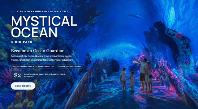 Digipark Sydney Ticket - From Magical Graffiti to the mirror rooms
