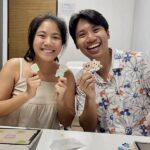 Digital Art Painting with Procreate Workshop in Singapore - From guided drawing to a sticker sheet