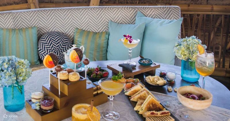 Dining & Tipsy Tea at Azul Beach Club Bali - Pool access, with limits