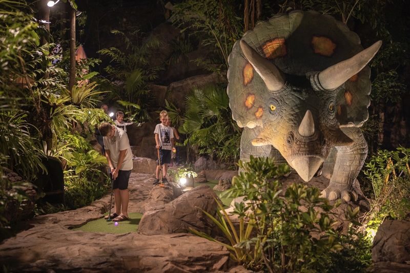 Dino Park Mini Golf Ticket in Phuket - Playing the Course With Children or Adults