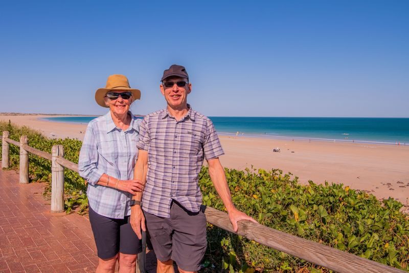 Discover Broome Panoramic Sightseeing Bus Tour - Gantheaume Point’s cliffs and dinosaur footprints