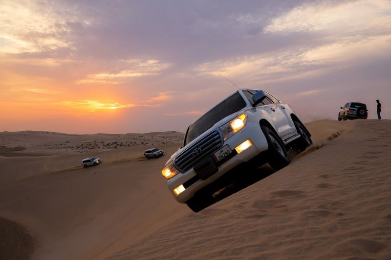 Doha Desert Safari Half-Day Tour - Dune bashing: the main thrill