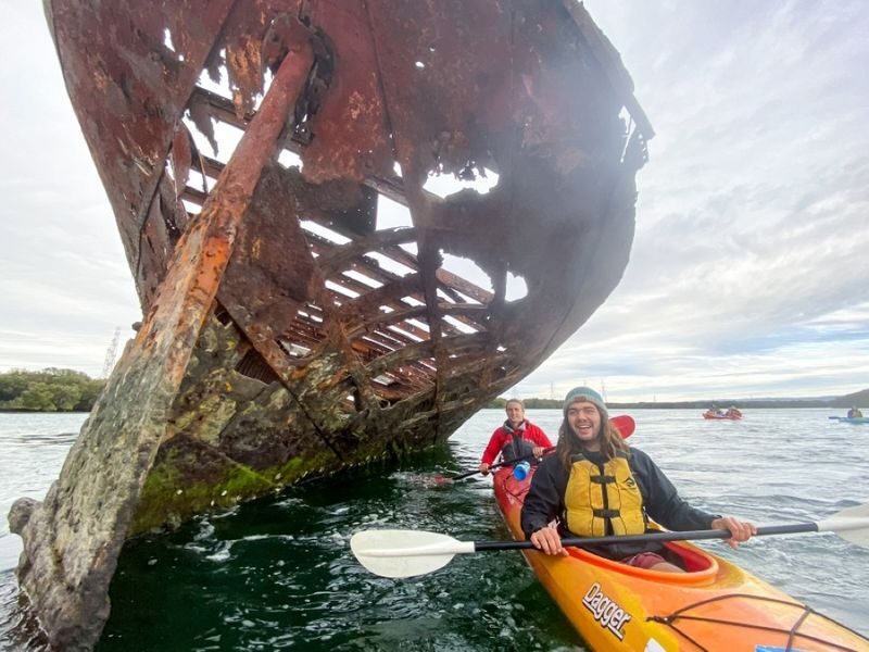 Dolphin Sanctuary and Ships Graveyard Kayak Tour - What the three hours are like