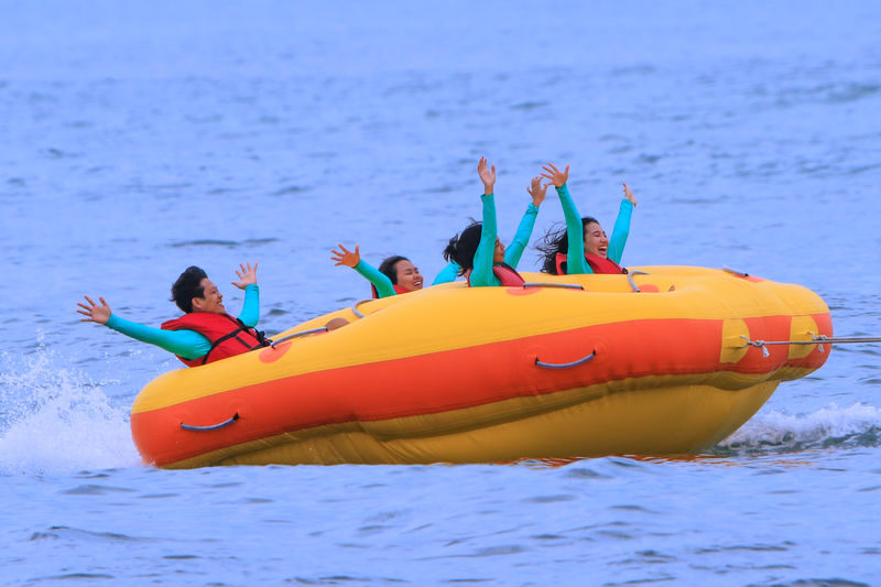 Donut Boat Water Sports Experience at Tanjung Benoa Beach Bali - Choose the package that fits your day