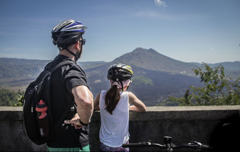 Downhill Cycling Tour Ubud with Volcano, Rice Terraces, And Jungle - A downhill ride with village stops