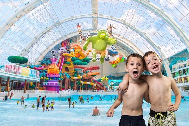 DreamWorks Indoor Water Park Ticket at American Dream - Pick your pace, from lazy river to high-speed slide