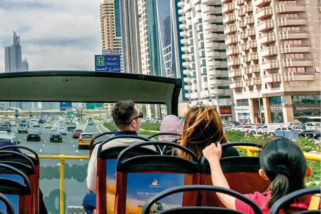 Dubai City Sightseeing Bus Pass - The red route: Al Fahidi, Dubai Mall, and the souks