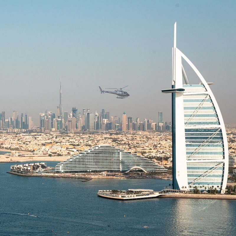 Dubai Helicopter Tour by HeliDubai - The Iconic flight: 12 minutes over the city
