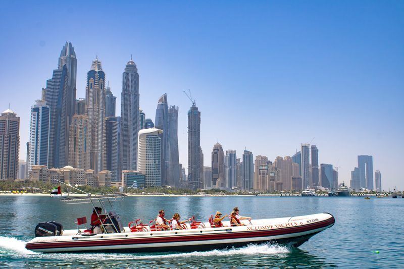 Dubai Marina, Palm & Atlantis 1.5-Hour Boat Tour - Ain Dubai and Jumeirah Beach from the water