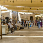 Dubai Old Town Guided Tour with Abra Ride and Burj Khalifa - Al Seef: old-style streets beside the creek