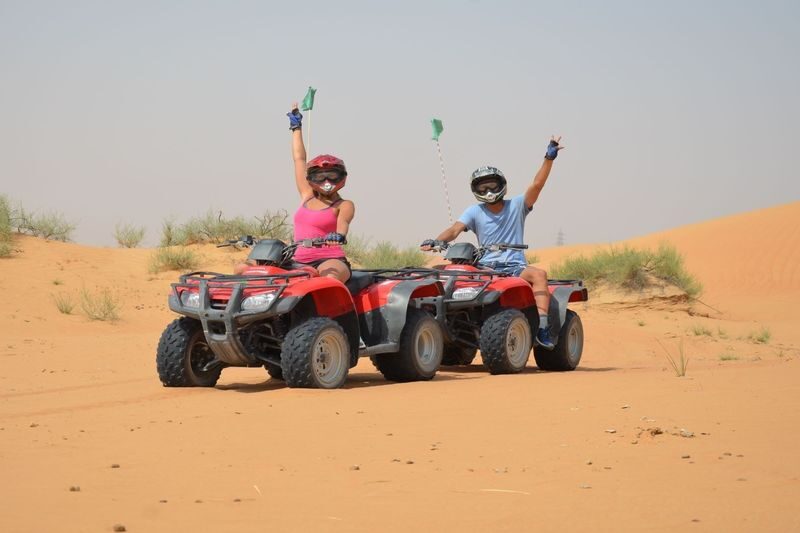 Dune Bashing Desert Safari Tour in Ras Al Khaimah - A 50-minute ride across the dunes