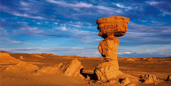 Dunhuang Western Thousand Buddha Caves and Yardang National Geological Park Private Day Tour - Dunhuang Ancient City: atmosphere, with a modern footnote