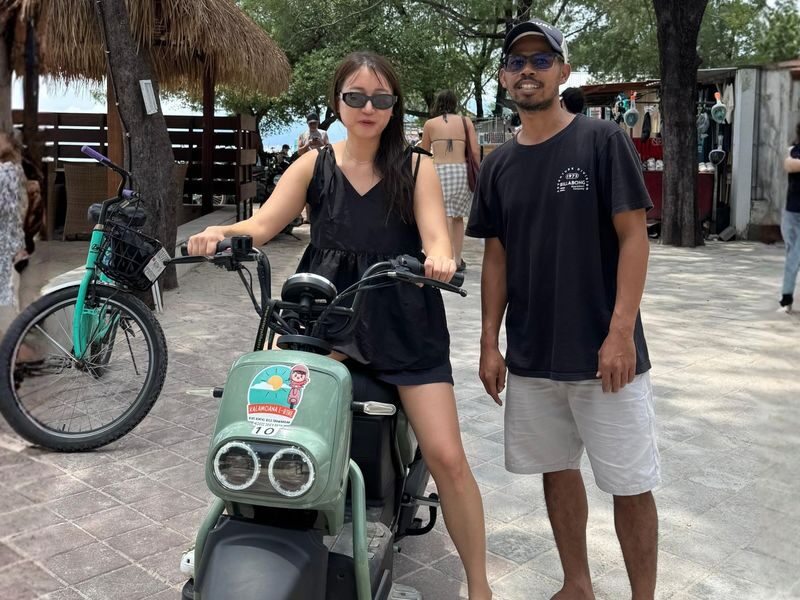 E-Bike Rental in Gili Trawangan Lombok - Starting with delivery, not a trek to the rental shop