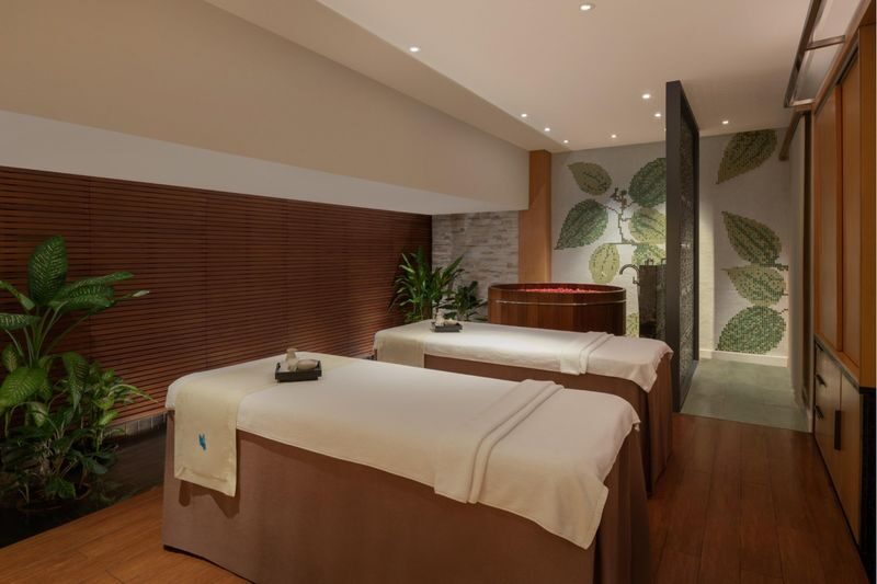 Eforea Spa Experience at Millennium Hilton in Bangkok - Inside the two-floor hotel spa