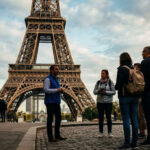Eiffel Tower Climbing Tour with Optional Summit with Elevator - The climb and the view over central Paris