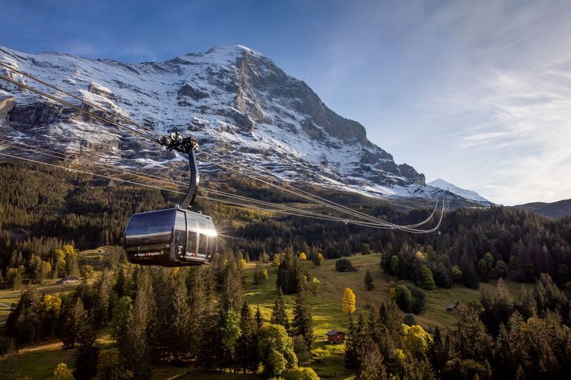 Eiger Express 3S Cable Car Ticket from Grindelwald Terminal to Eiger Glacier - The 15-minute ride to the Eiger Glacier