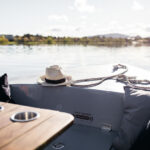Electric Picnic Boat Rental in Gold Coast - Setting out on a quiet electric boat