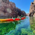 Emerald Cave Kayaking Tour from Las Vegas with Shuttle - Paddling upstream through Black Canyon