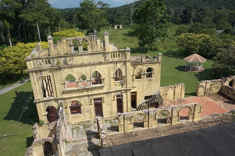 Exploring Ipohs Legends Day Trip - Kellie’s Castle: an unfinished house with a dramatic silhouette