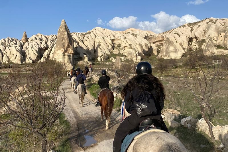 Fairy Chimneys Guided Horseback Tour in Cappadocia - At the ranch, meet your horse and guide
