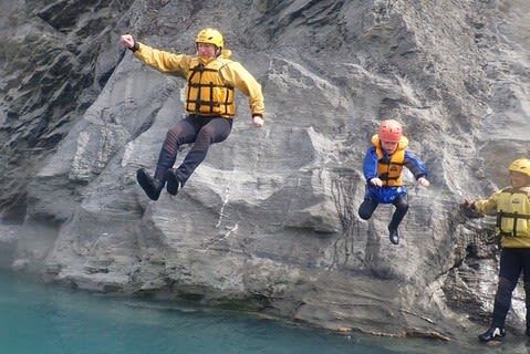 Family Friendly Shotover River Rafting and 4WD Canyon Experience - A gentle launch at the Ford of Bruinen