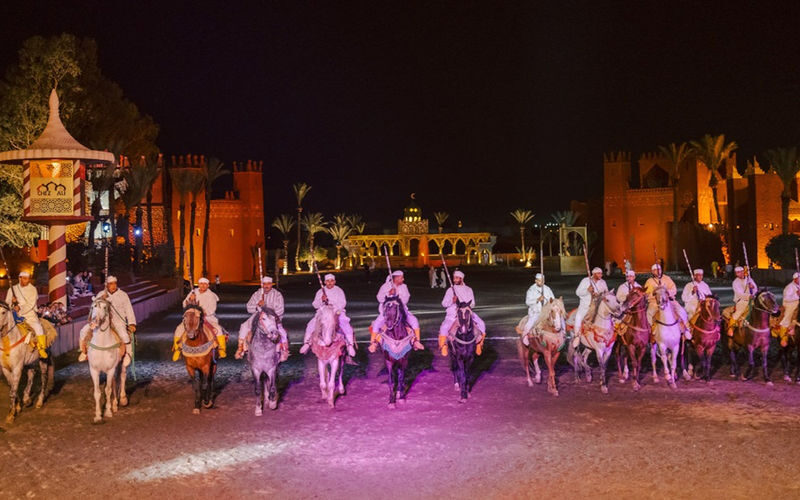 Fantasia 1001 Nights Dinner Show in Marrakech - Dinner under the Caidal tents