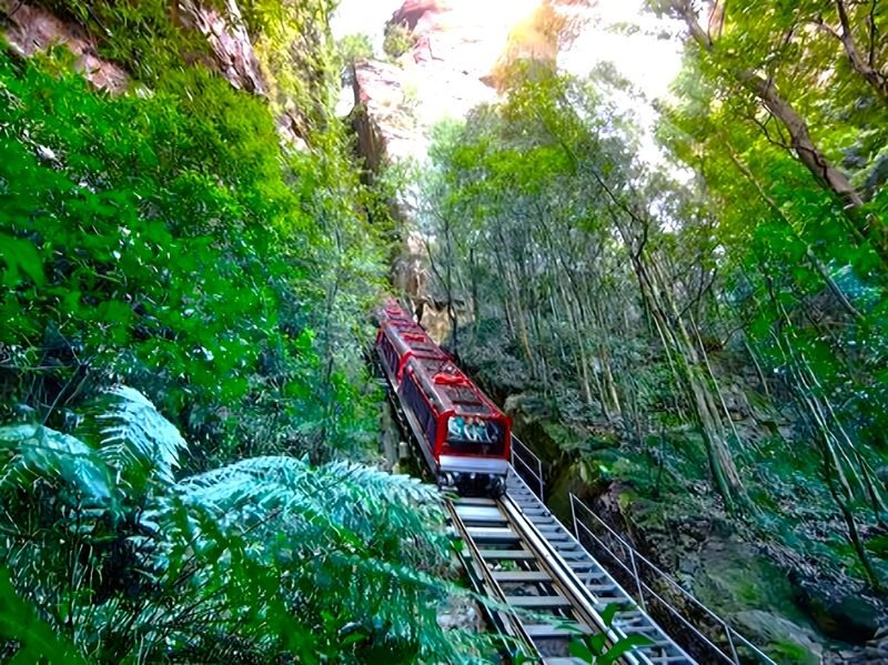 Featherdale and Scenic World Blue Mountains Tour with Korean Guides - Scenic World turns the views into a ride