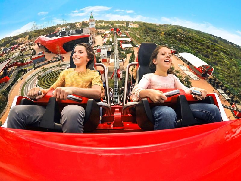 Ferrari Land Amusement Park Ticket in Salou - Start with Red Force, then pace yourself