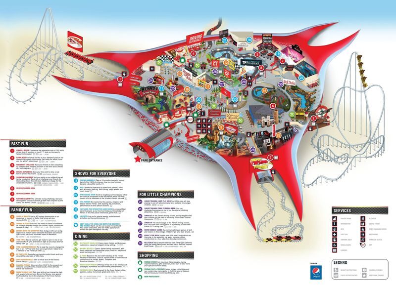 Ferrari World Ticket in Abu Dhabi - Indoor comfort, with a few trade-offs