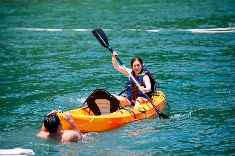 Floating Club House Island Hopping Day Tour at Gaya Island, Sabah - A morning departure from DBKK Jetty